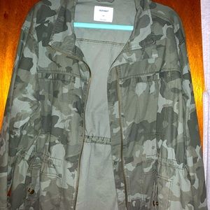Old Navy XXL Jacket camo print